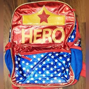 Wonder Woman Backpack, Used a Handful of Times